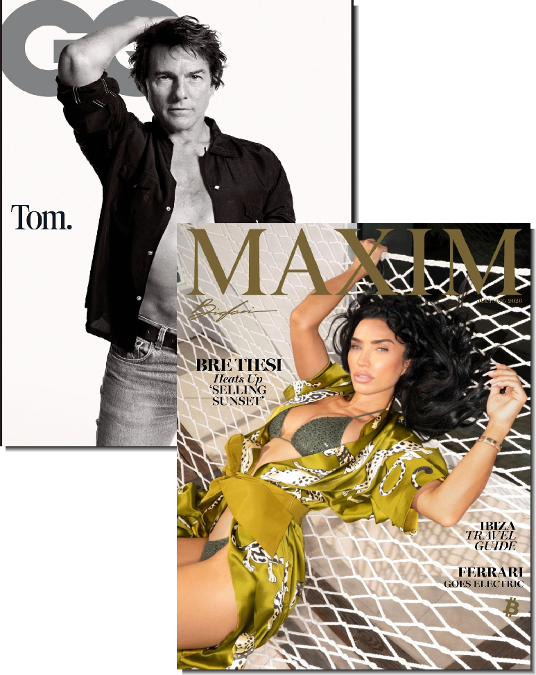 GQ & Maxim Bundle Cover