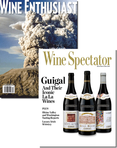 Wine Enthusiast & Wine Spectator Bundle Cover