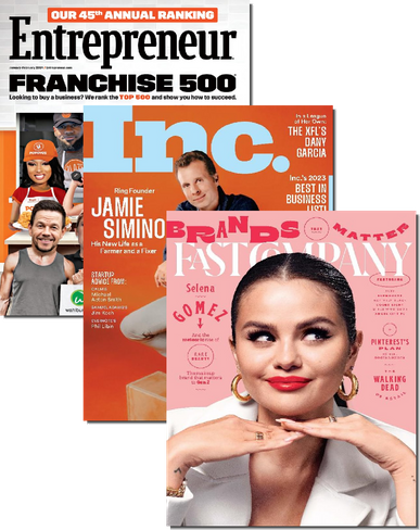 Inc, Entrepreneur & Fast Company Bundle Cover