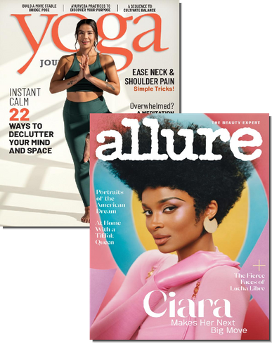 Yoga Journal & Allure Bundle Cover
