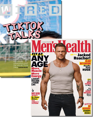 Wired & Men's Health Bundle Cover