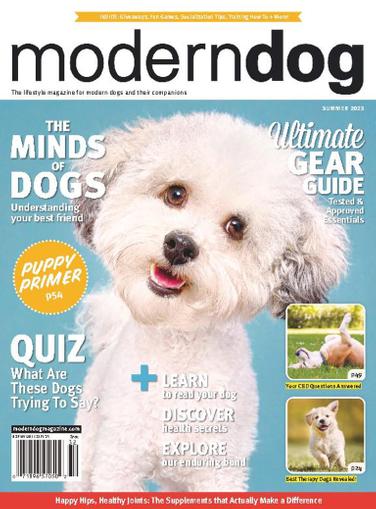 Modern Dog Magazine June 1st, 2023 Issue Cover
