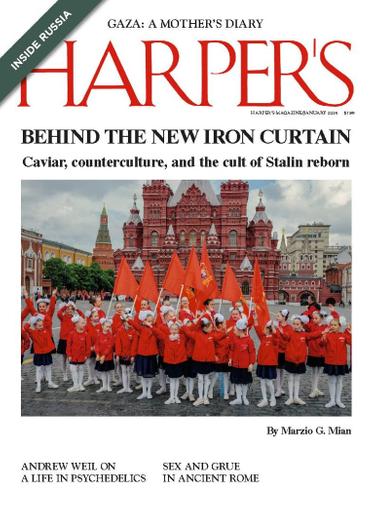 Harpers Magazine January 1st, 2024 Issue Cover