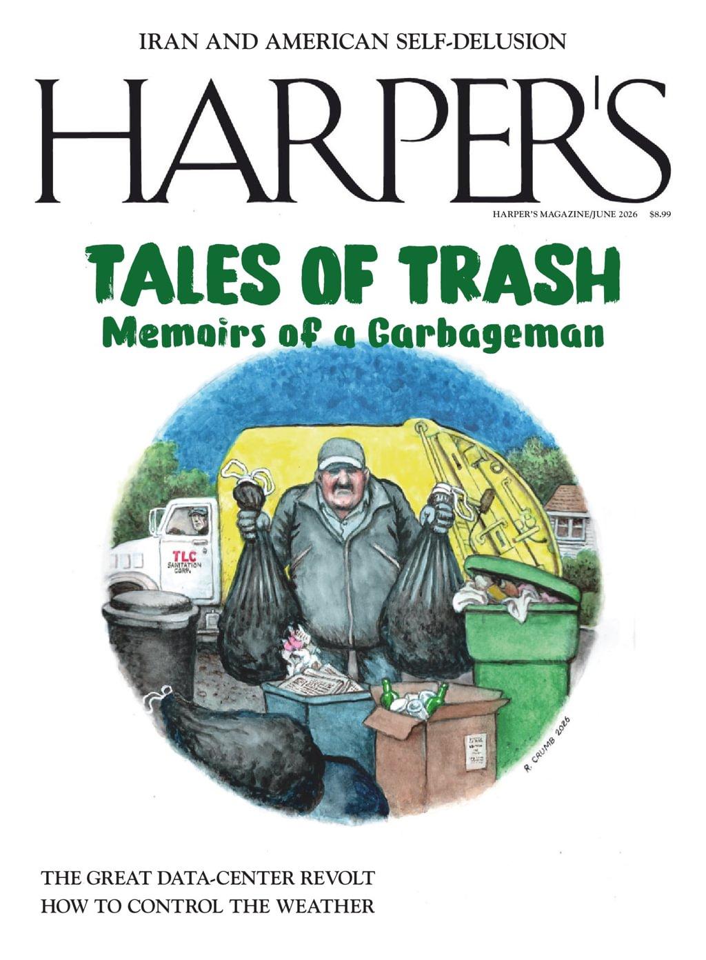 Harpers Magazine Subscription                    June 1st, 2026 Issue