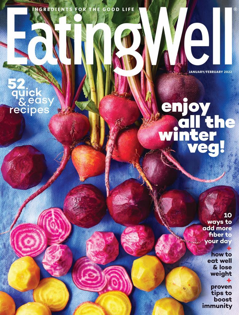 EatingWell Magazine January 1st, 2022 Issue Cover