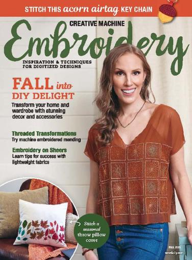 Creative Machine Embroidery Magazine June 13th, 2023 Issue Cover