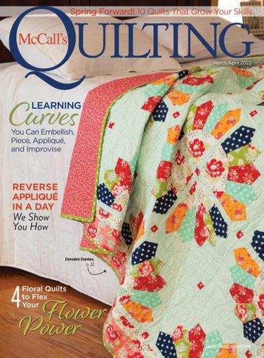 McCall's Quilting Magazine March 1st, 2022 Issue Cover