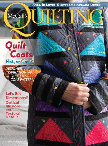 McCall's Quilting Magazine September 1st, 2022 Issue Cover
