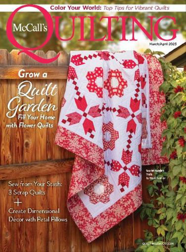 McCall's Quilting Magazine March 1st, 2023 Issue Cover