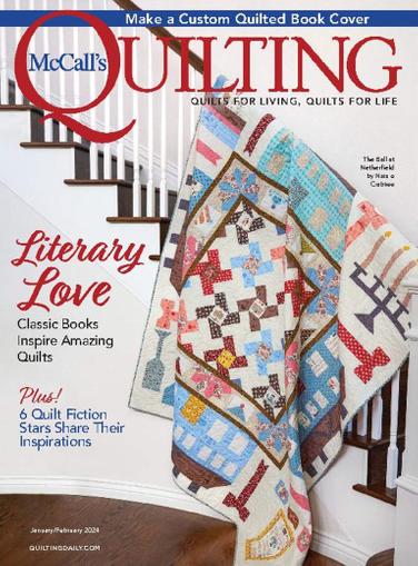 McCall's Quilting Magazine January 1st, 2024 Issue Cover