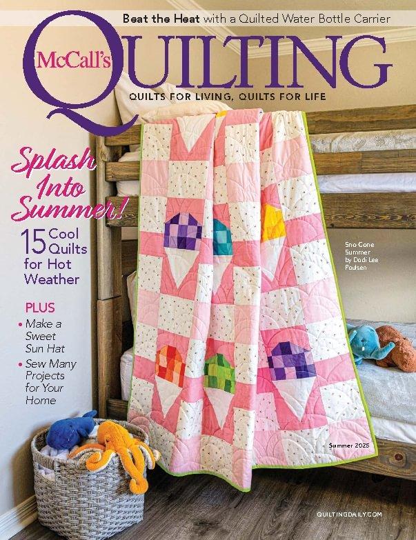 McCall's Quilting Magazine Subscription                    March 28th, 2025 Issue