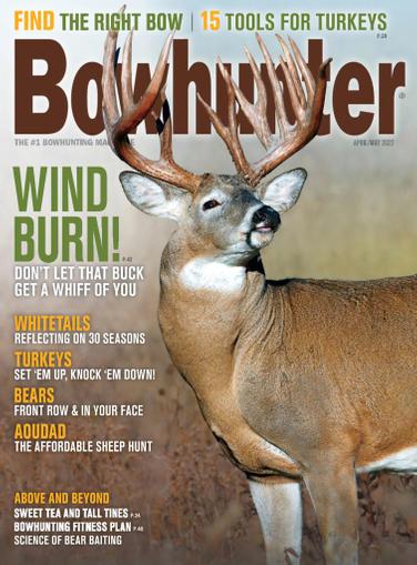 Bowhunter Magazine April 1st, 2022 Issue Cover