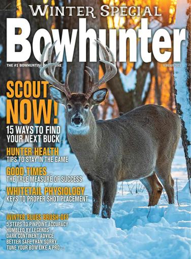 Bowhunter Magazine February 1st, 2023 Issue Cover