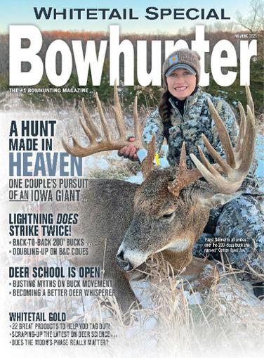 Bowhunter Magazine November 1st, 2023 Issue Cover