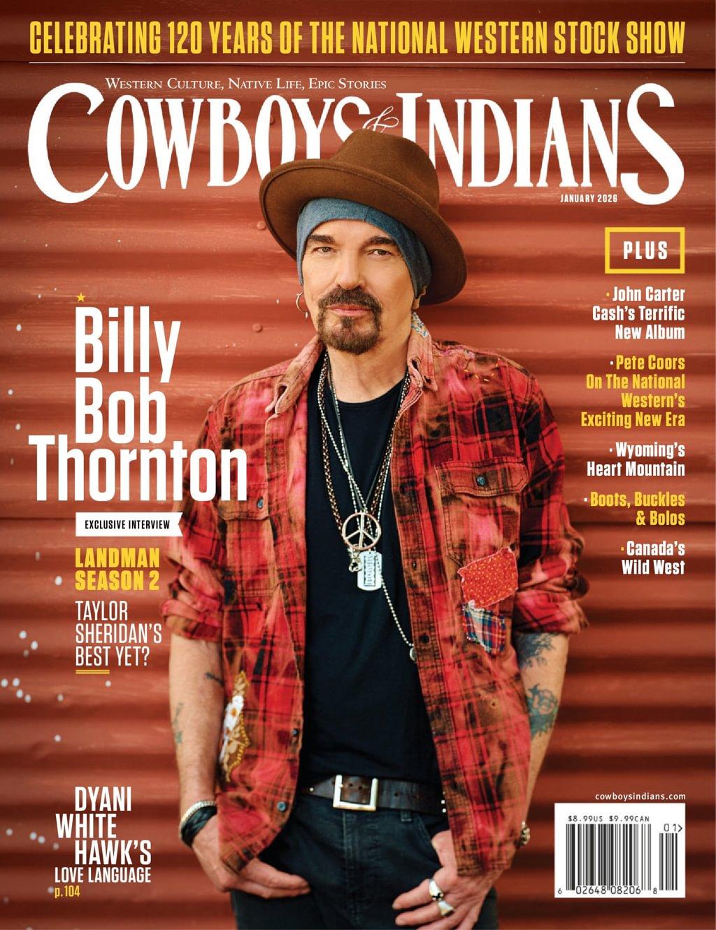 Cowboys & Indians Magazine January 1st, 2026 Issue Cover