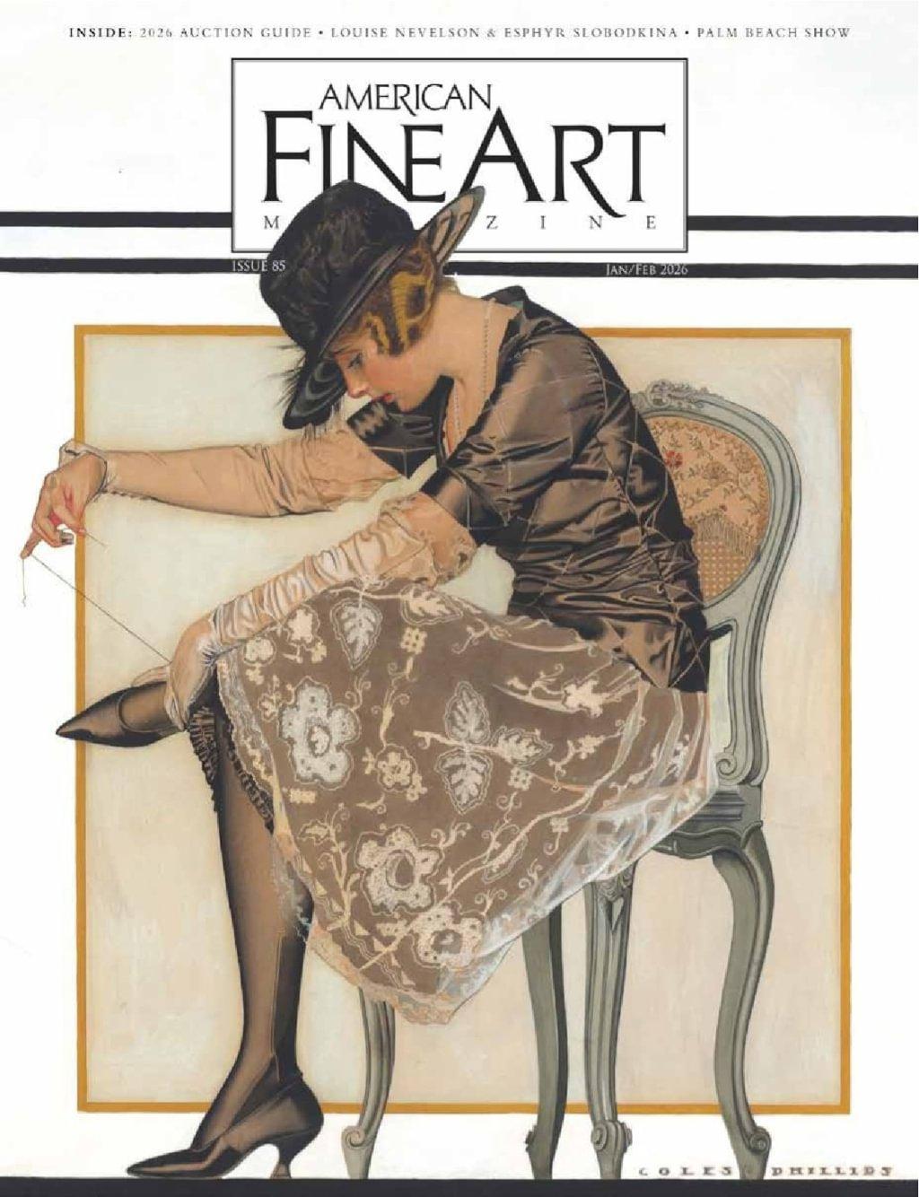 American Fine Art Magazine January 1st, 2026 Issue Cover