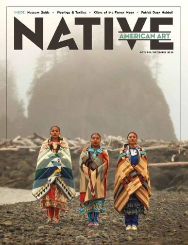 Native American Art Magazine October 1st, 2023 Issue Cover