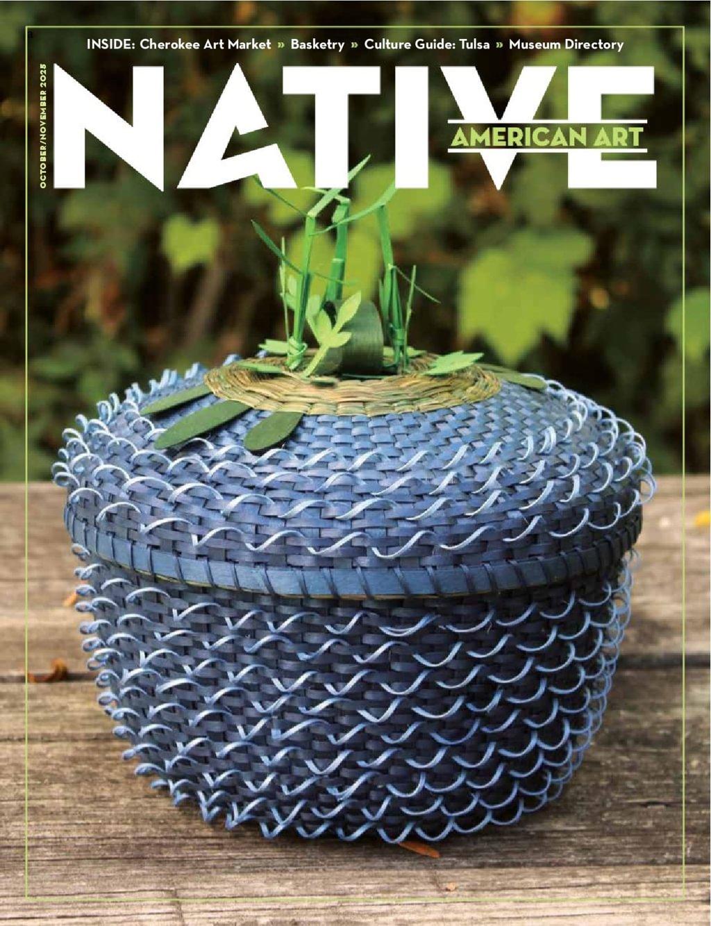 Native American Art Magazine October 1st, 2025 Issue Cover