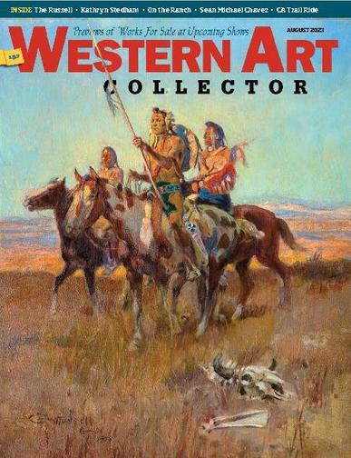Western Art Collector Magazine August 1st, 2023 Issue Cover