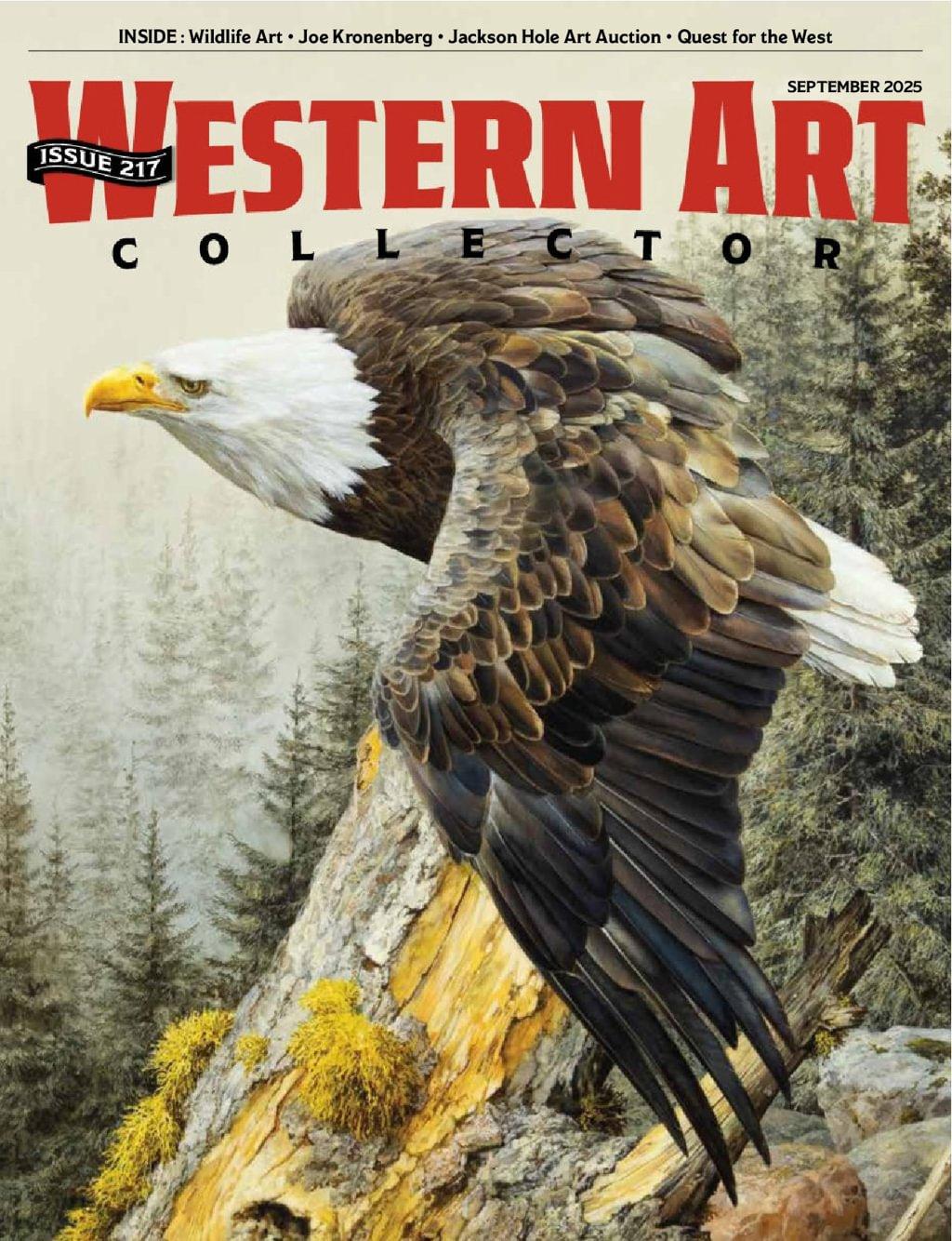 Western Art Collector Magazine September 1st, 2025 Issue Cover