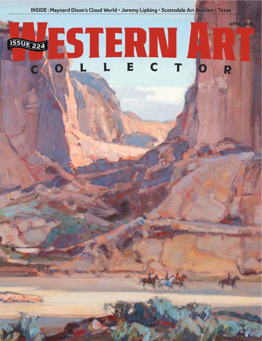 Western Art Collector Magazine April 1st, 2026 Issue Cover