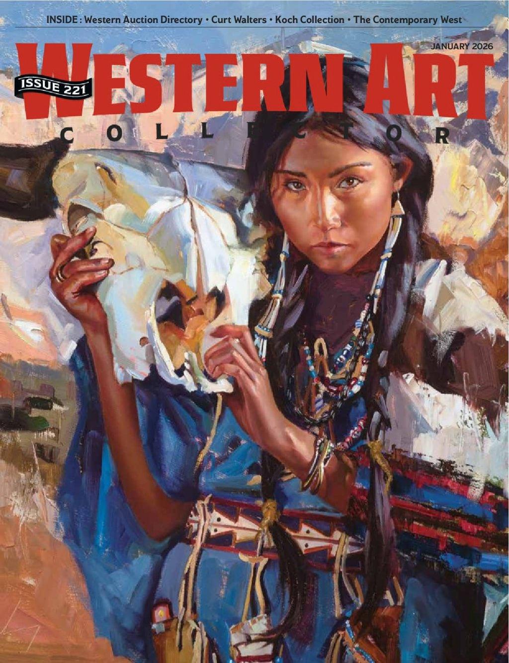 Western Art Collector Magazine January 1st, 2026 Issue Cover