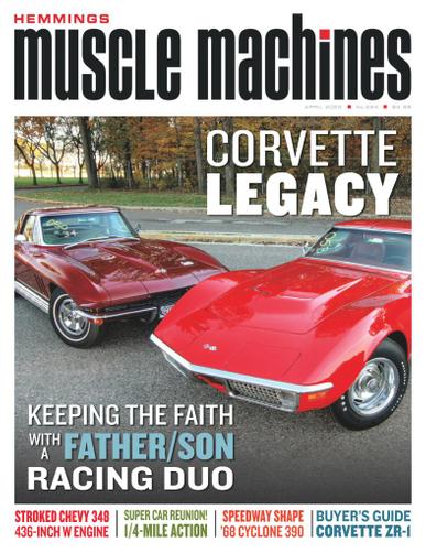 Hemmings Muscle Machines Magazine April 1st, 2022 Issue Cover