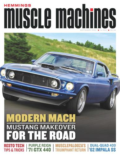 Hemmings Muscle Machines Magazine September 1st, 2022 Issue Cover