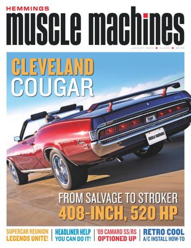 Hemmings Muscle Machines Magazine January 1st, 2023 Issue Cover