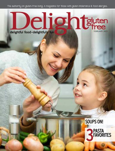 Delight Gluten Free Magazine Cover