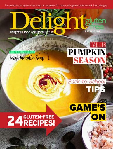 Delight Gluten Free Magazine Cover