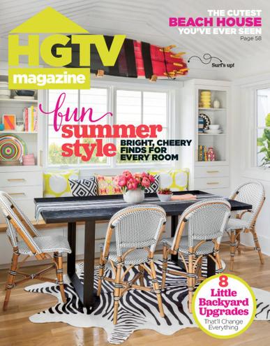 HGTV Magazine July 1st, 2022 Issue Cover