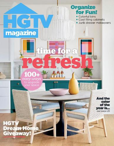 HGTV Magazine January 1st, 2023 Issue Cover