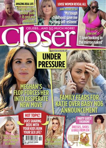 Closer Magazine May 14th, 2022 Issue Cover