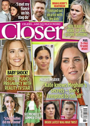 Closer Magazine May 7th, 2022 Issue Cover