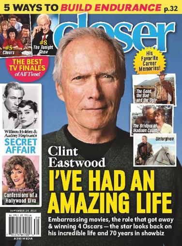 Closer Magazine September 25th, 2023 Issue Cover