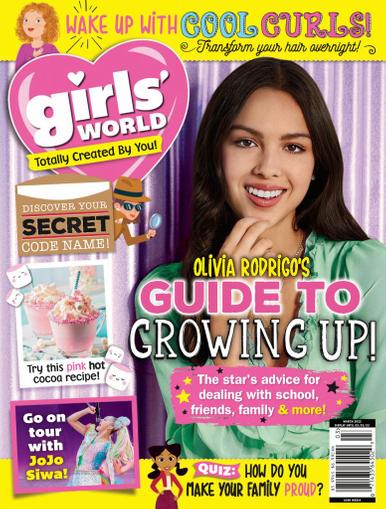 Girls' World Magazine March 1st, 2022 Issue Cover