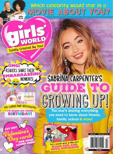 Girls' World Magazine March 1st, 2023 Issue Cover