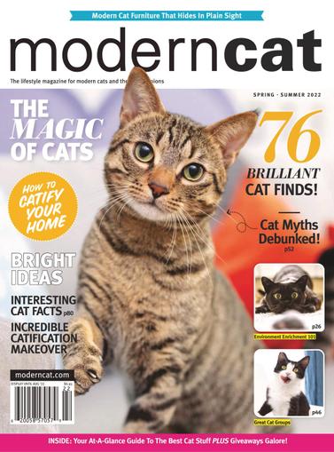 Modern Cat Magazine May 1st, 2022 Issue Cover