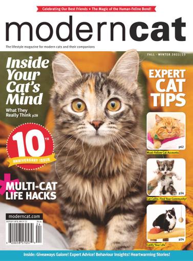 Modern Cat Magazine November 1st, 2022 Issue Cover