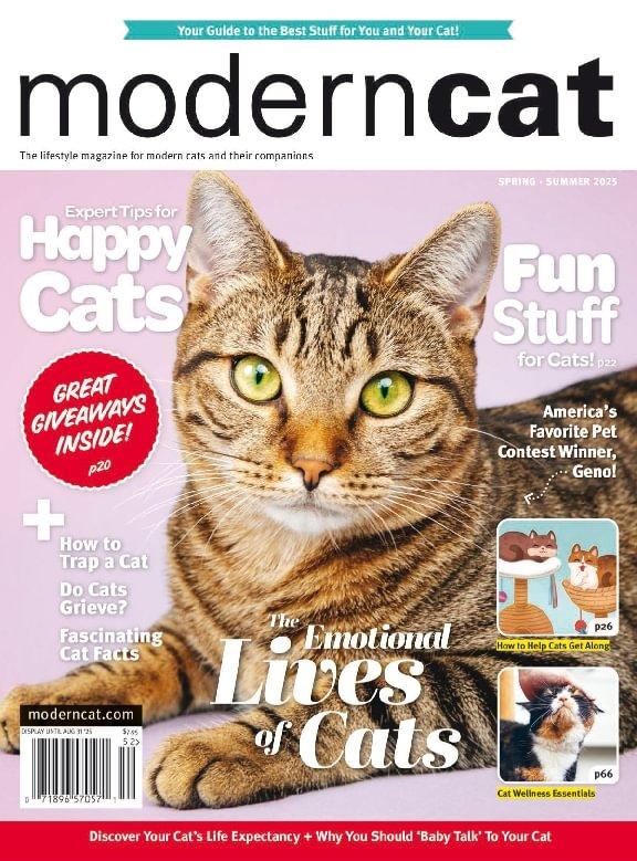 Modern Cat Magazine May 1st, 2025 Issue Cover