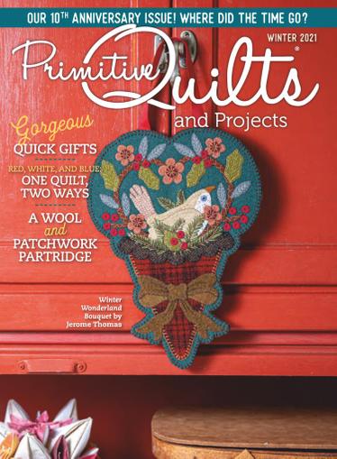 Primitive Quilts & Projects Magazine October 14th, 2021 Issue Cover