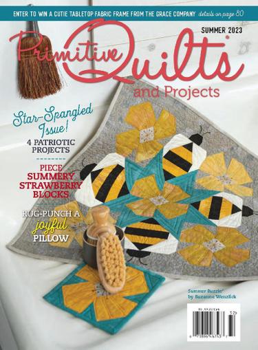 Primitive Quilts & Projects Magazine April 4th, 2023 Issue Cover
