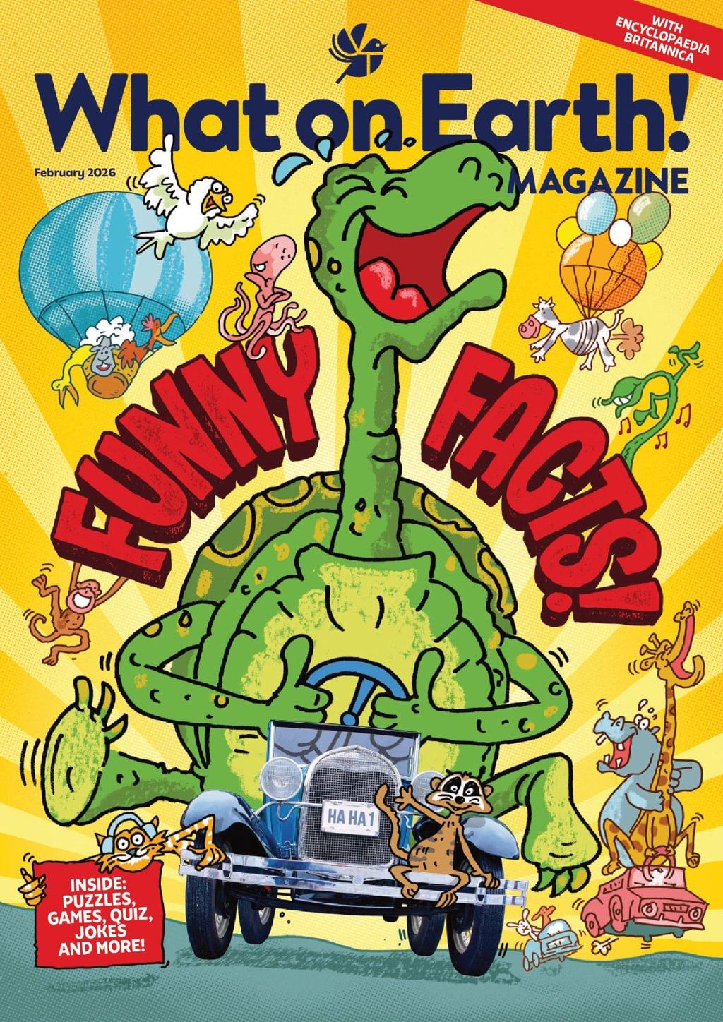 What On Earth Magazine February 1st, 2026 Issue Cover