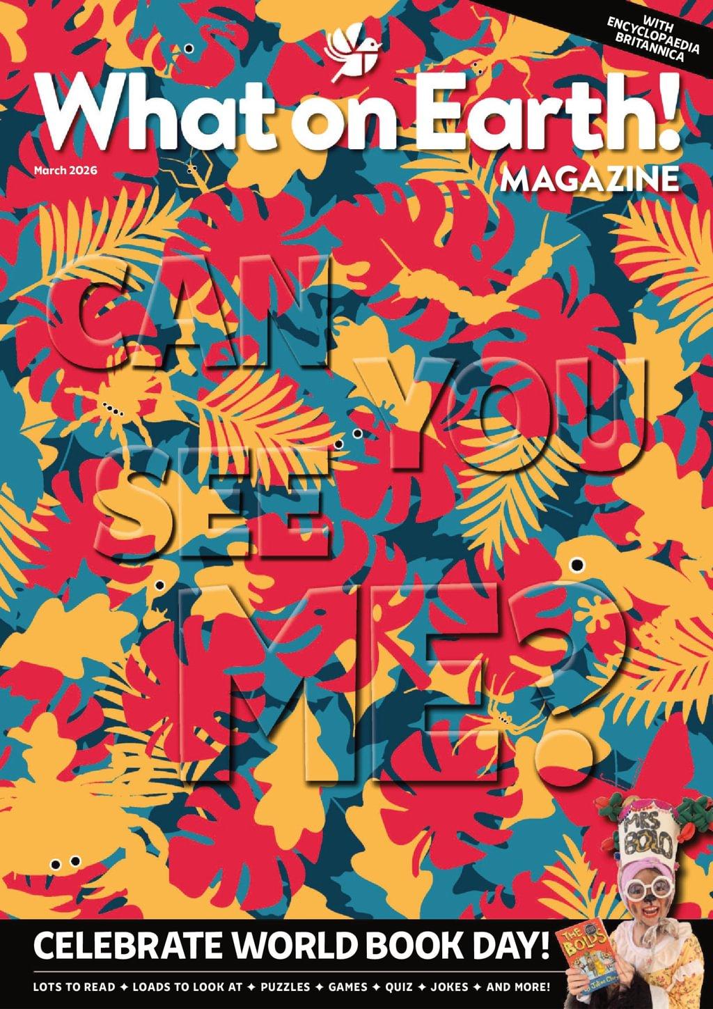 What On Earth Magazine February 26th, 2026 Issue Cover