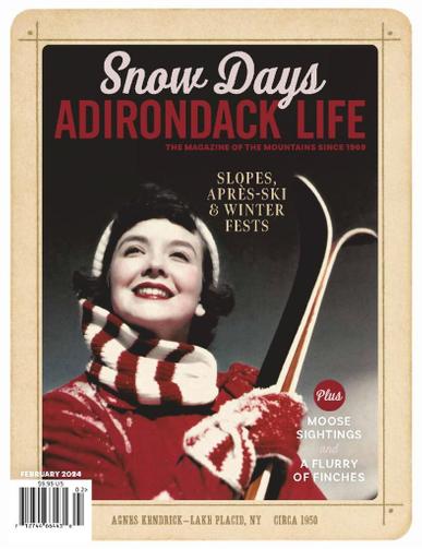 Adirondack Life Magazine January 1st, 2024 Issue Cover