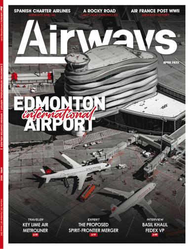 Airways Magazine April 1st, 2022 Issue Cover