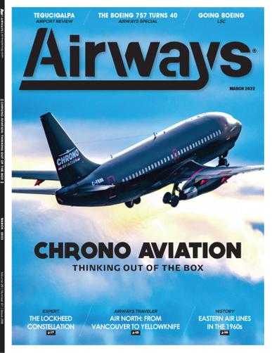 Airways Magazine March 1st, 2022 Issue Cover