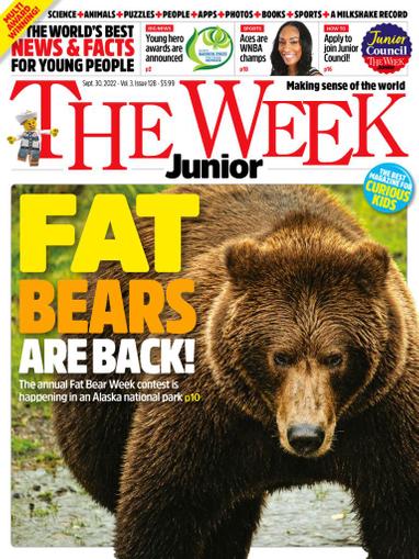 The Week Junior Magazine September 30th, 2022 Issue Cover