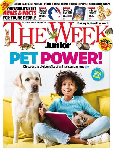 The Week Junior Magazine April 12th, 2024 Issue Cover